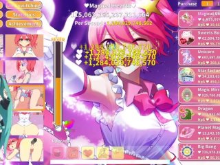 Magical Girl Clicker teniendo sexo con una idol magica