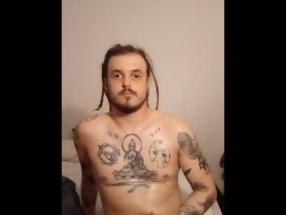 Jerking off with oil