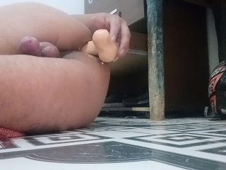 Dildo solo fuck ass