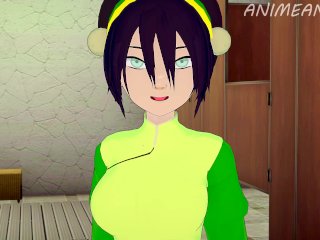 Fucking Toph Beifong from Avatar: The Last Airbender Until Creampie - Anime Hentai 3d Uncensored