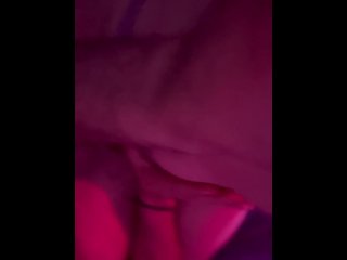 Sky mask girl tight pussy riding huge dick POV