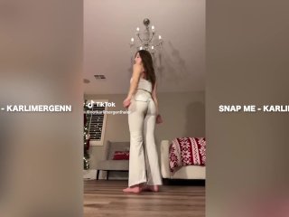 hot girl does the I'm conceited TikTok dance