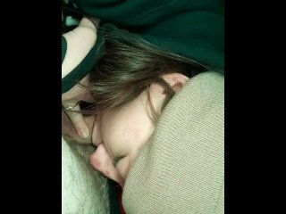 Teen Backseat Blowjob