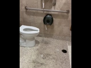 Pissing In A Dirty WaWA Gas Station Bathroom