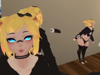 Femboy Plays with Toys in VRChat  Scuffed Test Recording