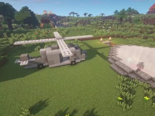 How to build a Helicopter in Minecraft