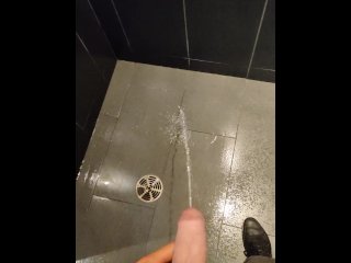 Don't use the toilet when you're at the bar. Spray the floor instead!