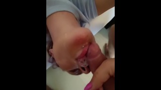 I fuck my step sister in the mouth in her room