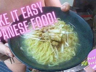 【Prof_FetihsMass】 Take it easy Japanese food! [鶏塩ラーメン]