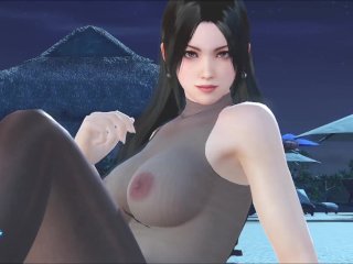 Dead or Alive Xtreme Venus Vacation Mai Shiranui Yom Office Wear Nude Mod Fanservice Appreciation.