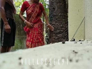 Village Living Lonly Bhabi Sex In Outdoor ( Official Video By villagesex91)