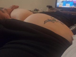 Preview to new video of big booty nylon milf