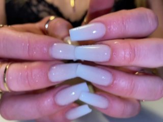 New Long Nails Babyboomer Intro  MyNastyFantasy