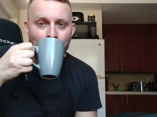 Barista Cums In Your Coffee - Vocal Solo Male Roleplay - Spit, Dirty Talk, Loud Moans, Big Cumshot