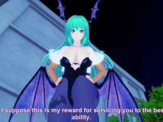 Hentai POV Feet Morrigan Aensland Darkstalkers