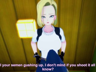 Hentai POV Feet Android 18 Dragon Ball Z