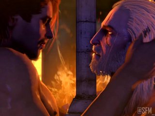 Animated Short: Geralt and Dandelion at Kaer Morhen