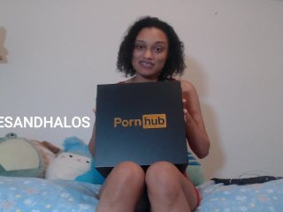Thanks PornHub! Daisiesandhalos' 25K Subscriber Box + Merch Try-on!