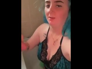 Step brother pissing while giving bj
