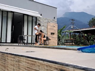 I give a blowjob to the pool boy, I'm the most whore