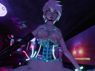 Cyber Slut massages your PP before fucking your brains out  Patreon Fansly exclusive teaser VRChat