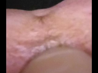 Femboy Twink gets off a dildo