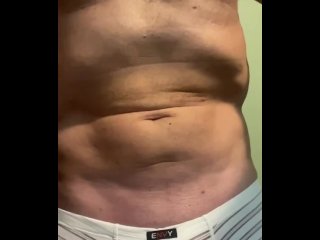Daddy in his underwear big horny cock