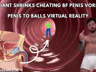 Giant shrinks cheating bf penis vore virtual reality