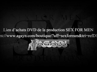 publicité sur la vente des DVD de la production SEX FOR MEN