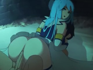 Aqua Konosuba - Hentai Compilation