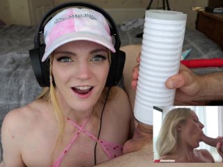 Carly Rae Reacts X Lovense X New Sensation - Big Butt Toy Review