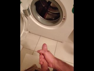 Fuck invisible gf stuck in the washing machine