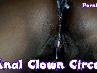 Horny MILF Gets Anal Surprise From Clown