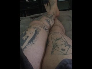 tattooed feet