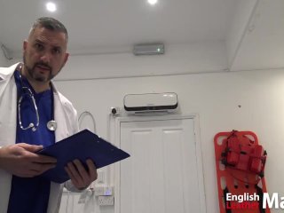 Doctor diagnoses you as chronic masturbator and prescribes a chasity cage for your cock PREVIEW