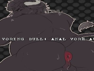 The Voring Bull  Anal Vore Audio  Soft Dom, Heavy Breathing, Instructions, Anal Vore, Permavore