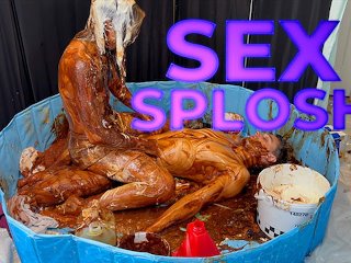 HORRENDOUS Food Fuck Sploshing WAM Mess!