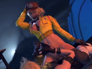 Cindy SFM Riding A Lucky Guy While He Films