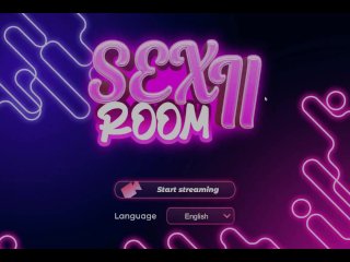 SEX room 2 [ HENTAI Game PornPlay ] Ep.1 naughty CAM GIRL masturbates with HUGE DILDO !