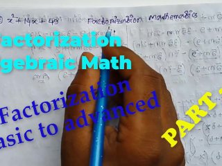 Factorization Math Slove by Bikash Edu Care Episode 7