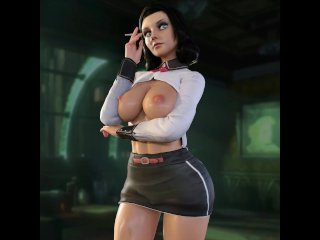 Bioshock - Elizabeth Parody Smoking Hot Nudes