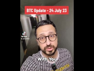 Bitcoin price update 24 July 2023 with stepsister