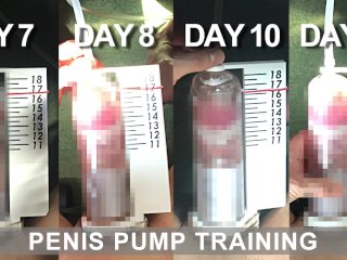 【100日後にチンコ大きくなる僕 Day7~11】I will have a bigger cock in 100 days. Penis pump training. 【SEASON 1】