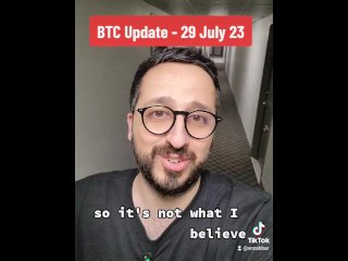 Bitcoin price update 29 July 2023 with stepsister