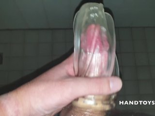 CUMMING inside my sex Toy with MOANING orgasm! 🥵💦