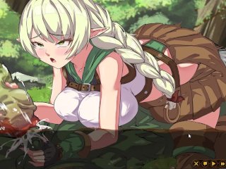 The Impregnation of the Elves giant orc being dominted by big breasts blonde elf