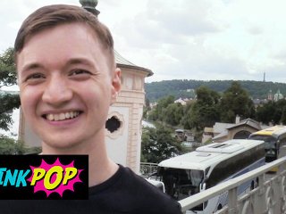 TWINKPOP - Twink Hitchhiker Agrees For A Quick Fuck In Petrin Hill In Exchange For Some Cash