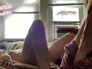 Teen girl creampied in college dorm