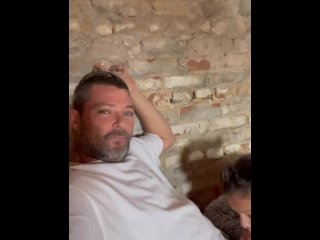 She sucked my cock on the job in a 200 year old farm kitchen