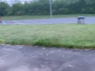 在他的车前展示我自己 Pornhub Gay